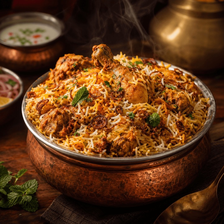 Big on biryani.